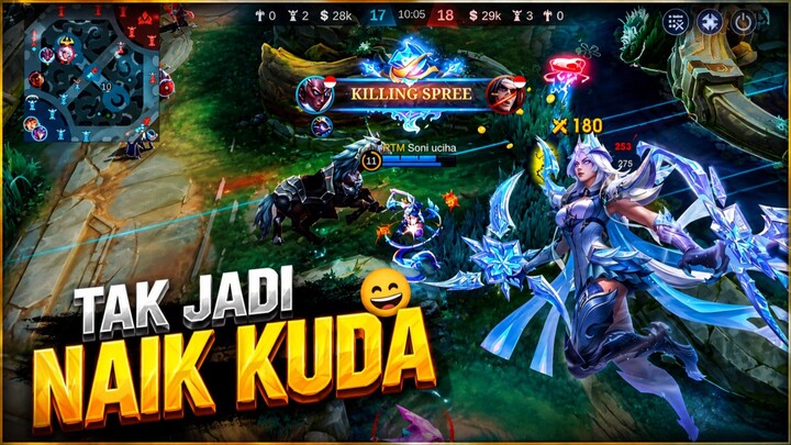Karrie Aggresive Gameplay | MLBB MOBILE LEGEND