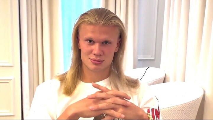 Novo visual do Haaland