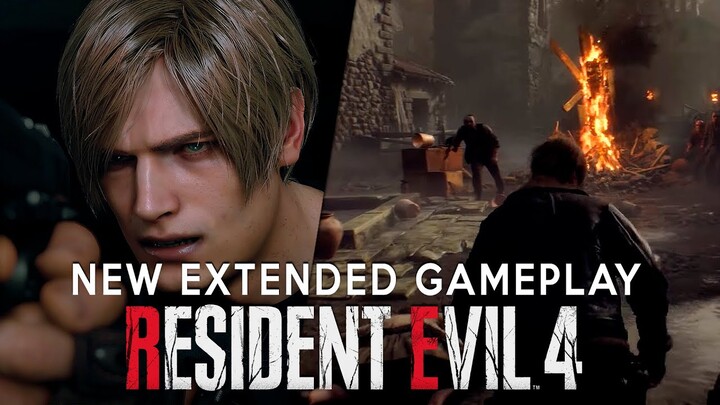NEW EXTENDED GAMEPLAY Resident Evil 4 Remake | HD 4K 2022