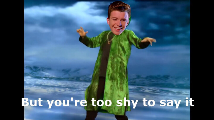 Rick Astley chơi bùn ở Dongbei