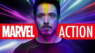 [4K 60FPS] مزيج من جميع الشخصيات الرئيسية في عالم Marvel، مع خطوط ولقطات متصلة بسلاسة، مثير للغاية!