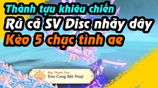 Rủ cả Sever vào nhảy dây nhận thành tựu và kèo 5 chục tình anh em bền lâu | Genshin Impact