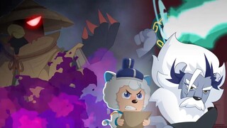 喜羊羊与灰太狼：喜羊羊召唤寒光猫仗人势，幕后之人摆渡人登场！