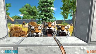 Survive in Zoo with Psycho Animals. Animal Revolt Battle Simulator
