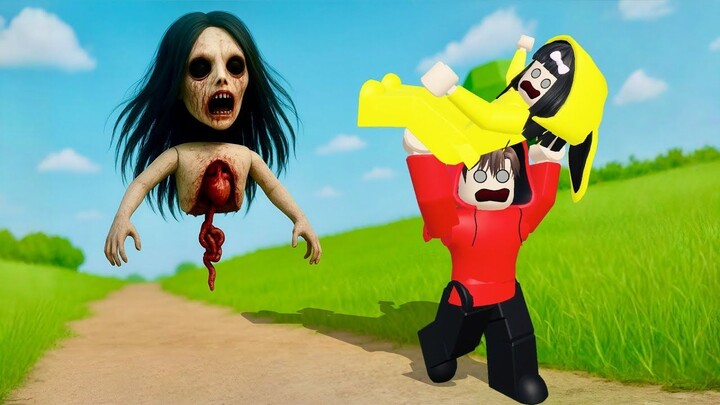 Yuta, Mio Dan Baby Celine Dikejar Hantu Kuyang Saat Mendaki Gunung Gaib  ROBLOX
