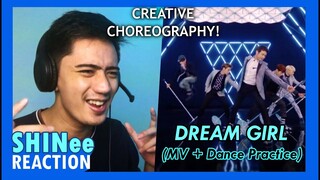 SHINee 샤이니 'Dream Girl' MV & Dance Practice REACTION