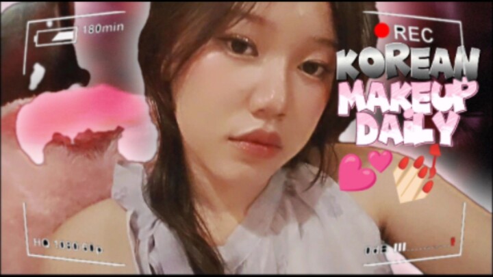 Korean makeup daily