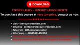 Stephen Larsen – Internet Launch Secrets
