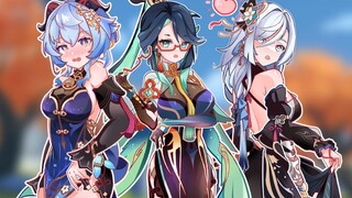 【原神】闲云：穿的越少 防御越高懂不懂🥵🥵