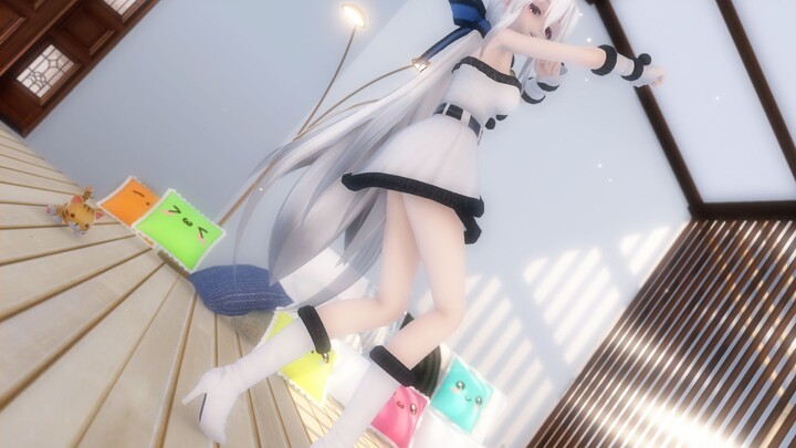 【Pure White Love】 The cute daily life of the weak sister