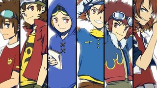 Digimon All-Stars Gathering! Across time and space, the evolutionary scenes are full of excitement