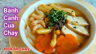 Cách Nấu BÁNH CANH CUA CHAY Thơm Ngon Ngọt Nước | Món Chay Ngon Bà Mẹ Quê