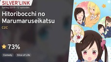 Hitoribocchi no Marumaru seikatsu SUB INDO EPS 12 END