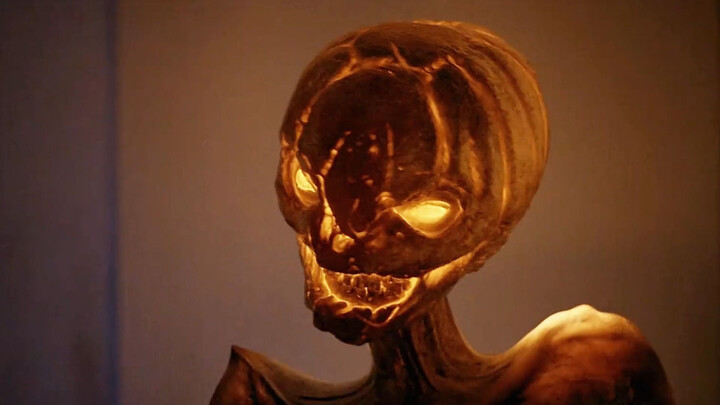 This handsome little cutie is a monster who shows up every Halloween in this secluded little town.