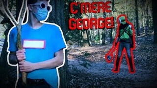 George During Minecraft Manhunts... But in Real Life (Live Action Manhunt #2)