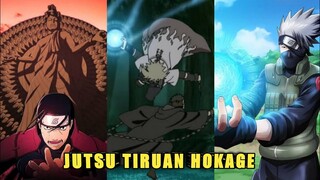 JUTSU TIRUAN HOKAGE 1 SAMPAI 7 YANG SEBENARNYA