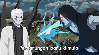 Pertarungan Naruto & Hidari Sebagai Villain | Boruto Two Blue Vortex Chapter Terbaru Part 121