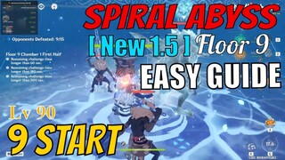 [ New 1.5 ] Spiral Abyss Floor 9 Genshin Impact - EASY GUIDE