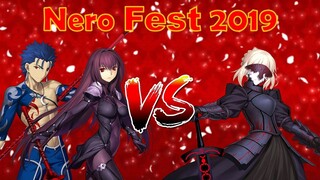 FGO Nero Fest 2019 | Master and Pupil of Light and Shadow Cu & Scathach - Saber Alter SOLO