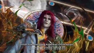 renegade immortal eps 90 sub indo, wanglin mode dewa kuno vs leluhur iblis raksasa