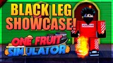 How To Get Black Leg Style Full Showcase in One Fruit Simulator