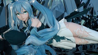 Dance MMD The princess's calf Dream Tower