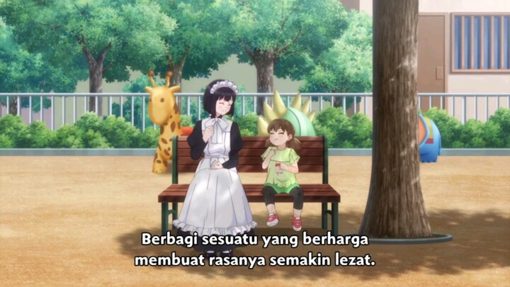 Maid-san wa Taberu dake Episode 2 Subtitle Indonesia