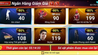 [Free Fire]/Vấn Đề Xuất Hiện Sự Kiện Ngân Hàng Giảm Giá Và Cách Tham Gia?Ob29 Có 3 Nv Chỉnh Sửa Mới?