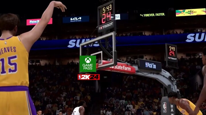 Actual footage of NBA 2K24 coming to Xbox Game Pass