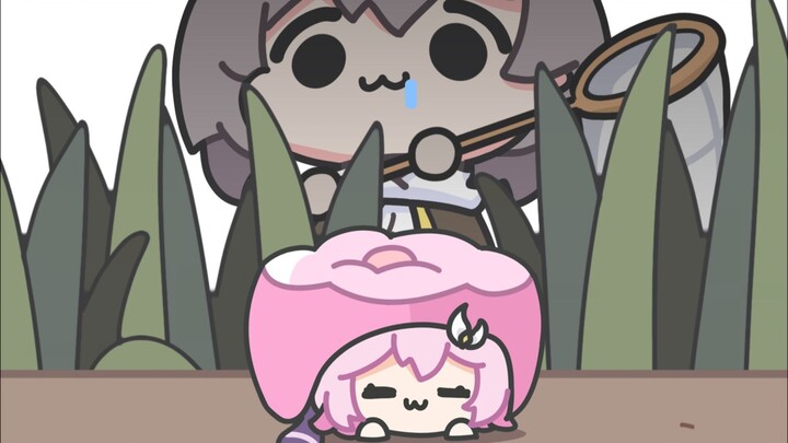 Little Gray Fur, what do you want to do?! A major crisis for Xilian the kitty cake!