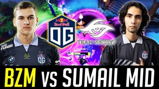 BZM INVOKER vs SUMAIL VOID SPIRIT MID - OG vs SECRET