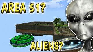 TRYING TO RAID AREA 51 IN MINECRAFT PE