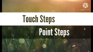 Basic Dance steps in Cariñosa Touch steps