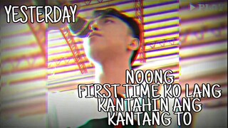 YESTERDAY - (THE BEATLES) | THIS IS MY FIRST TIME, I SING THIS SONG)