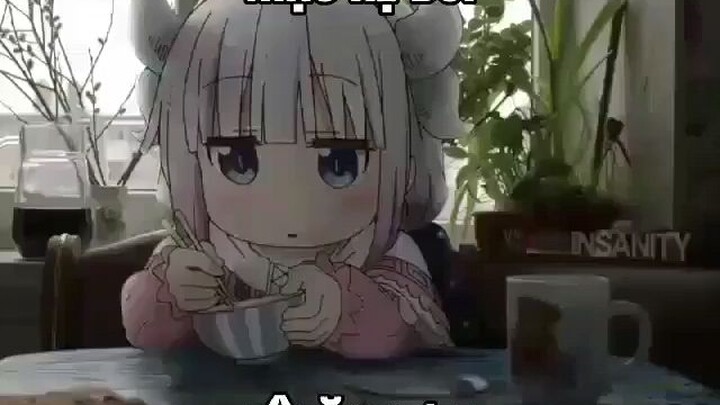 mặc kệ đời, tôi xem Kanna ăn cơm UwU