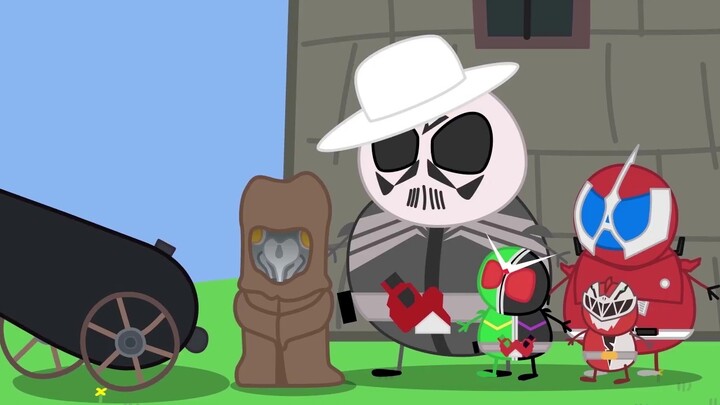 [Pig Riding Together] Shocker Carrying the Coffin