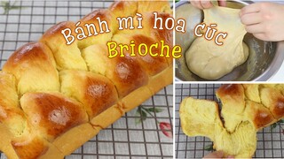 Cách làm bánh mì hoa cúc Brioche kiểu Pháp | Hướng dẫn chi tiết