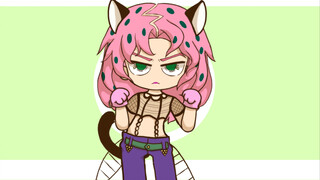 【JOJO】sad cat dance, but the boss