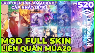 Hướng Dẫn MOD Full Skin Liên Quân Mùa 20 Mới Nhất Sau Cập Nhật 28/10