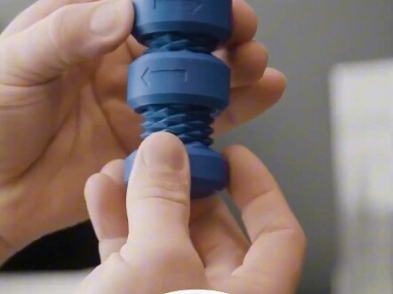 หลักการของเกลียวถังซื่อที่ไม่คลายตัวเด็ดขาด