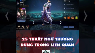 25 thuật ngữ thường dùng