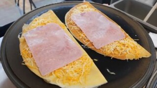 เครปแฮมชีสไข่ - ร้านเครปเกาหลี