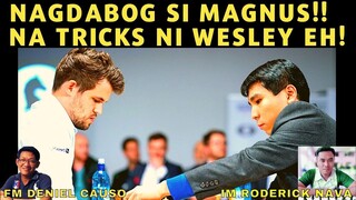 WESLEY SO TRICKED MAGNUS CARLSEN! PANALO PA! FTX CRYPTO CUP 2021 with IM Nava! Live streaming clip!