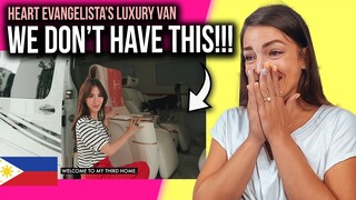 FOREIGNER reacts to HEART EVANGELISTA's crazy LUXURY VAN