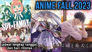 50+ JUDUL DAN JADWAL ANIME FALL 2023!!