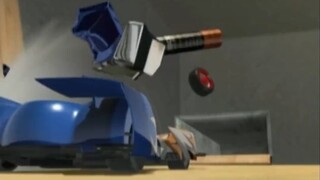 The Golden Armored Dragon was destroyed by A Hai, and A Long can get a new car again