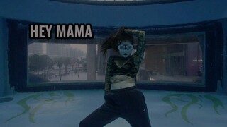 Hey mama 水下女战士 水下舞蹈