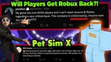 Players LOST MILLIONS of Robux in Pet Simulator X