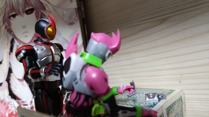 Nếu biết đến nhà tiền bối sẽ bị bức hại thì bạn đã không đến QwQ (Kamen Rider Stop Motion Animation)