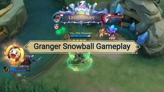 Gameplay SNOWBAL!!! Granger Menggila Di RANKED